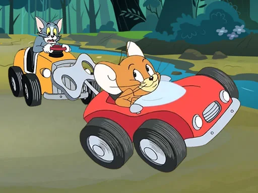 Play tom-and-jerry-car-jigsaw - Free Online Game