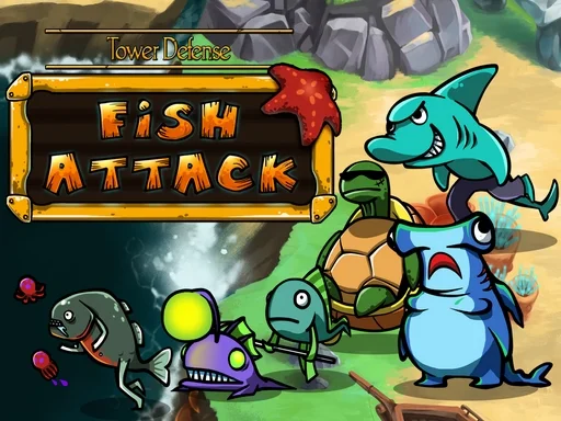 Tower defense: Fish attack - Play Free Game