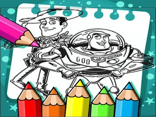 Play Toy Story Coloring Book - Free Online Game