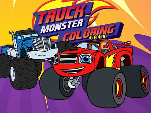 Truck Monster Coloring - Play Free Game