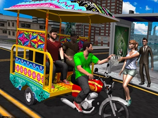 Play Tuk Tuk Chingchi Rickshaw 3D - Free Online Game