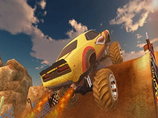 Play ultimate-mmx-heavy-monster-truck-police-chase-racing - Free Online Game