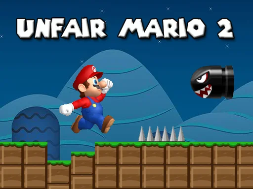 Play Unfair Mario 2 - Free Online Game