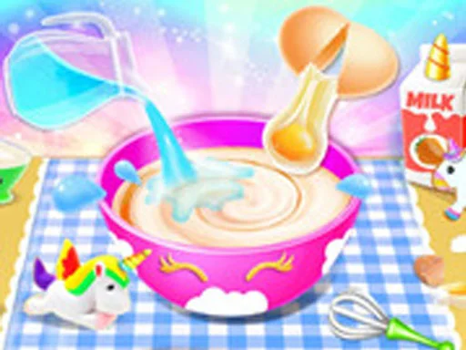 Play Unicorn Cake Make - Free Online Game