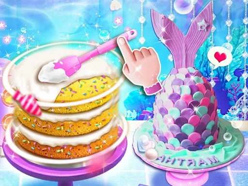 Unicorn Chef Design Cake - Play Free Game
