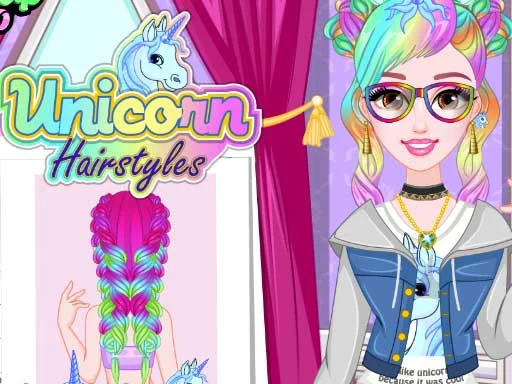 Play Unicorn Hairstyles - Free Online Game