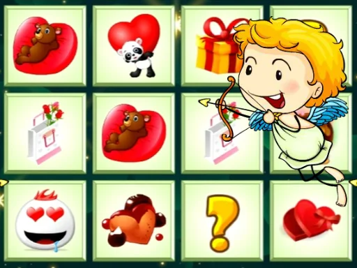 Valentine cards match - Play Free Game