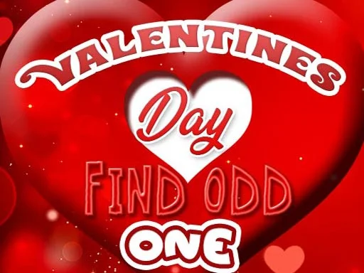 Valentines Day Find Odd One - Play Free Game