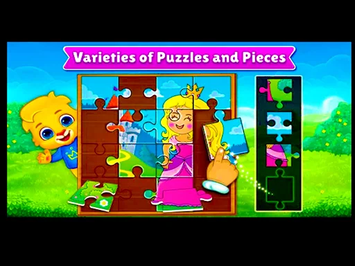 Varieties of Puzzles Pieces - Play Free Game