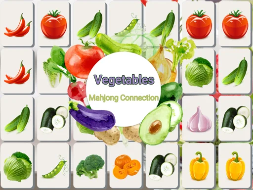 Play vegetables-mahjong-connection - Free Online Game