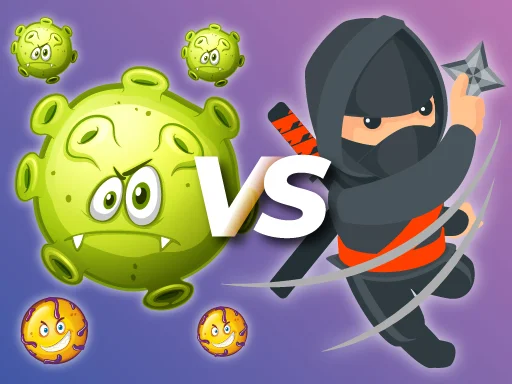 Virus Ninja 2 - Play Free Game