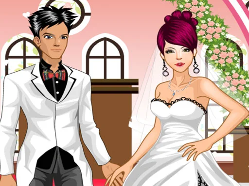 Play wedding-couple-dressup - Free Online Game