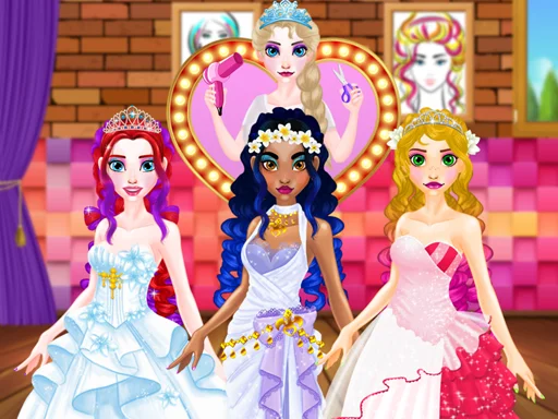 Play Wedding Hairdresser For Princesses - Free Online Game