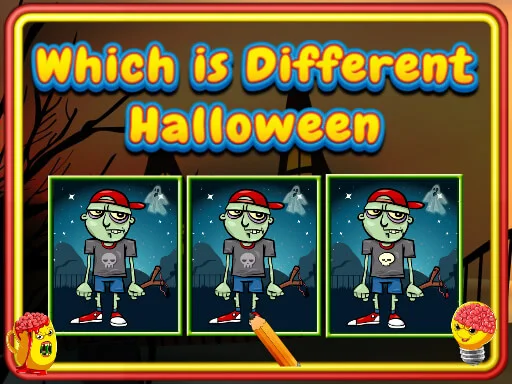 Which Is Different Halloween - Play Free Game
