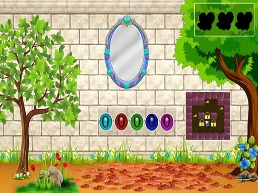 Play white-brick-backyard-escape - Free Online Game