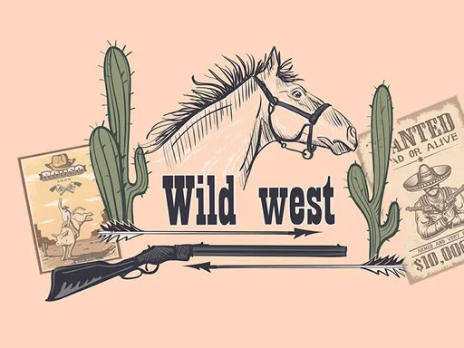 Play wild-wild-west-memory - Free Online Game