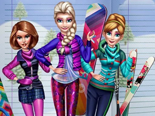 Play winter-ski-trip - Free Online Game