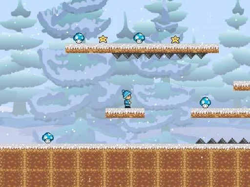 Winter Snowy Adventures 1 - Play Free Game