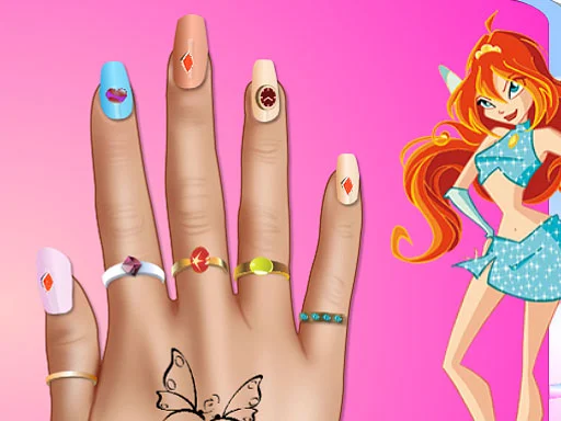 Play winx-nail-makeover - Free Online Game