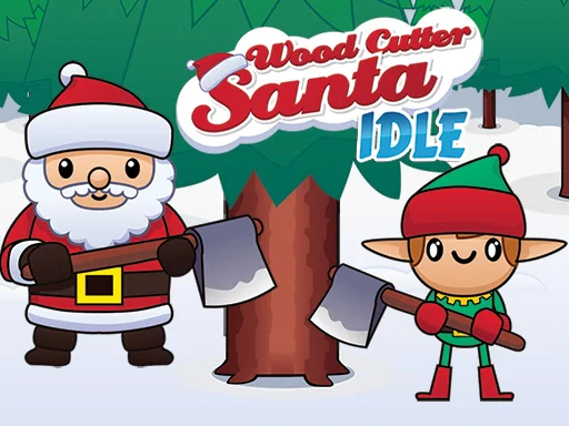 Play wood-cutter-santa-idle - Free Online Game
