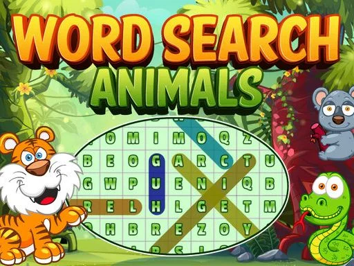 Word Search Animals - Play Free Game