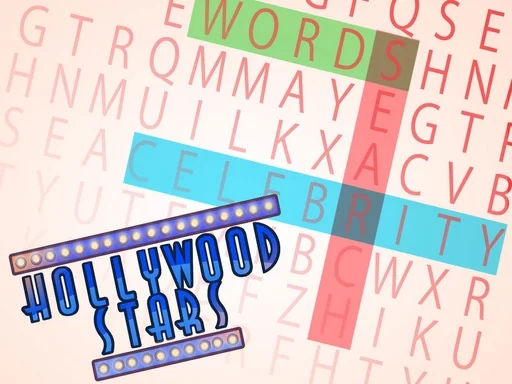 Play Words Search : Hollywood Search - Free Online Game