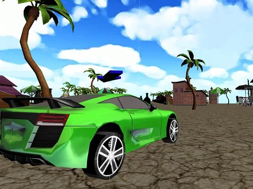 Play xtreme-beach-car-racing - Free Online Game