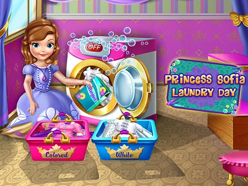 Play Young Princess Laundry Day - Free Online Game