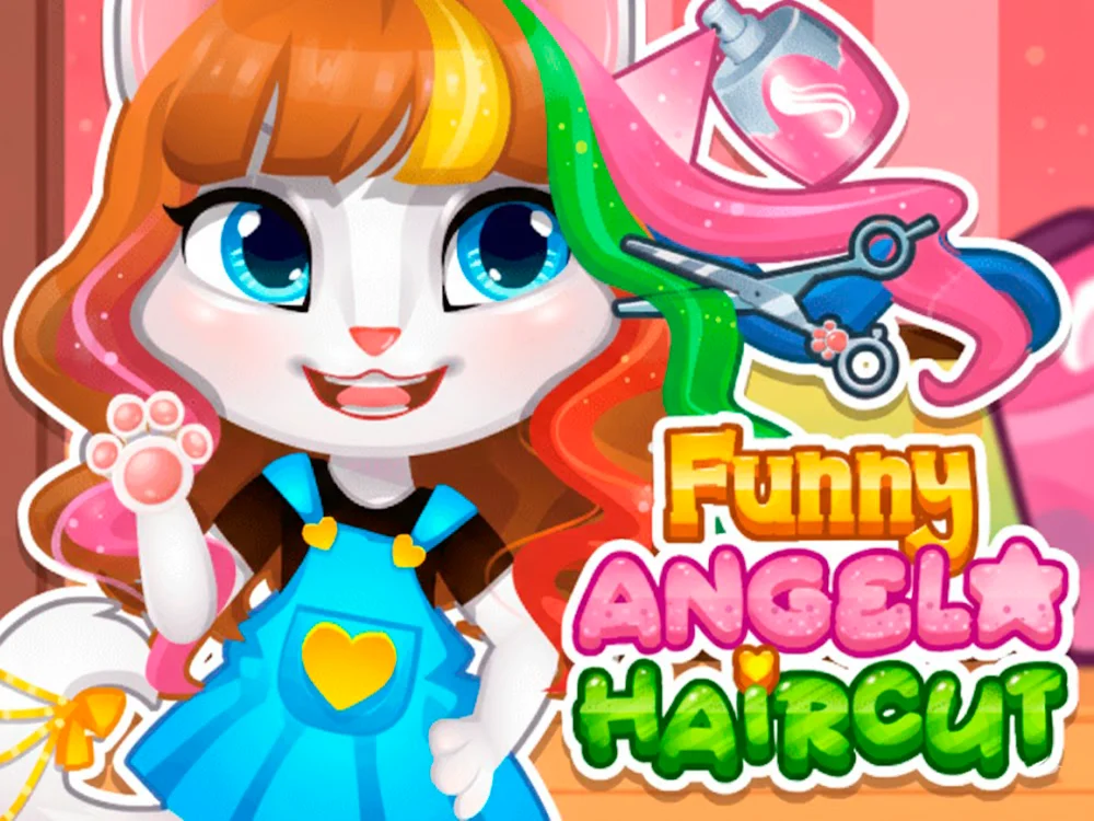 Play funny-angela-haircut - Free Online Game