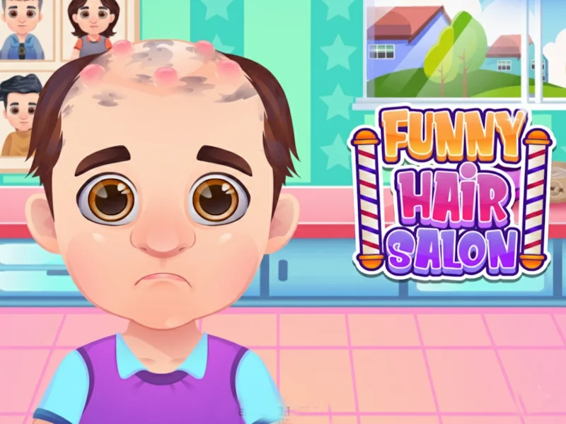 Play Funny Hair Salons - Free Online Game