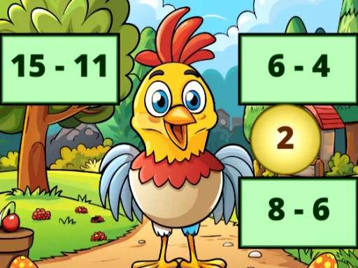 Play subtraction-bird-image-uncover - Free Online Game