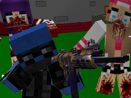 Play blocky-combat-swat-zombies - Free Online Game
