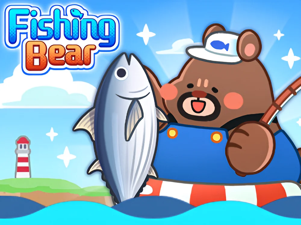 Play fishing-bear - Free Online Game