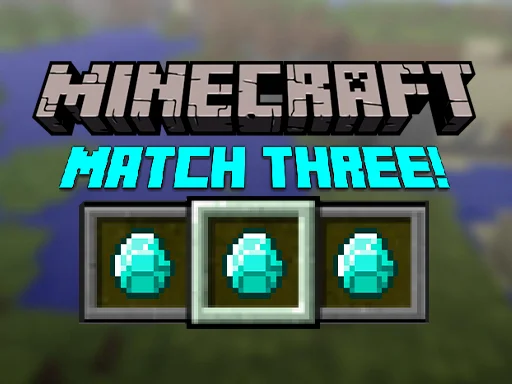 Play minecraft-match-three - Free Online Game