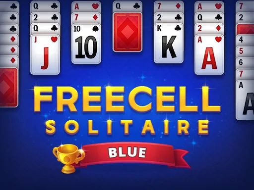 Play freecell-solitaire-blue - Free Online Game