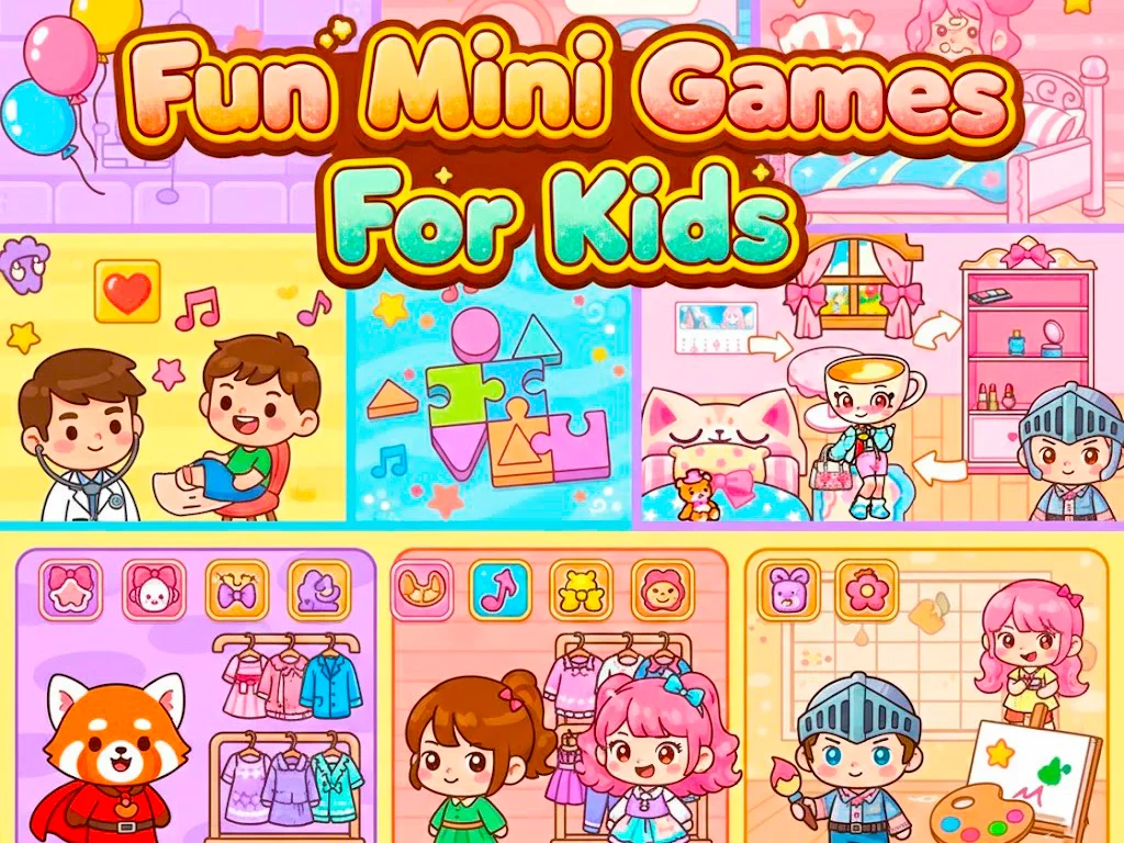 Play fun-mini-games-for-kids - Free Online Game