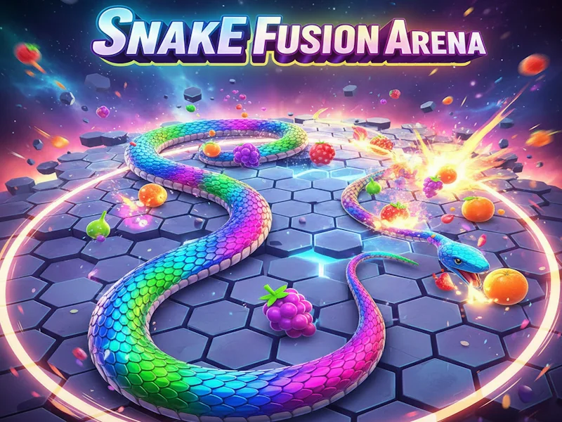 Play snake-fusion-arena - Free Online Game