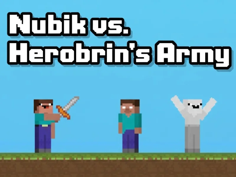 Play Nubik vs Herobrins Army - Free Online Game