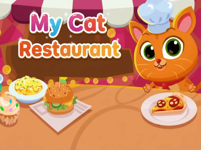 Play My Cat Restaurant - Free Online Game