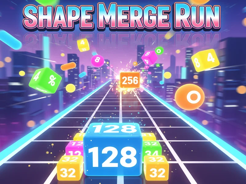 Play shape-merge-run - Free Online Game