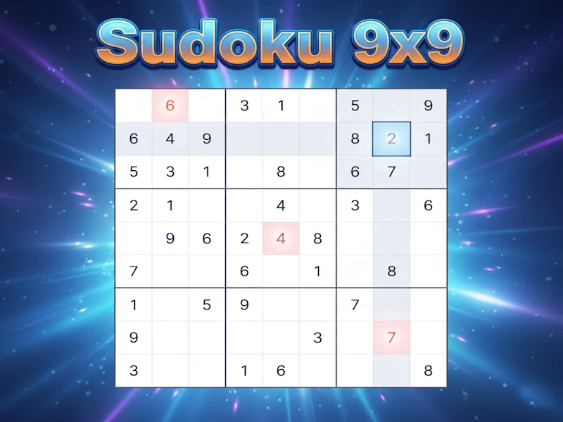 Play sudoku-9x9 - Free Online Game