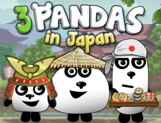 Play 3-pandas-in-japan-html5 - Free Online Game