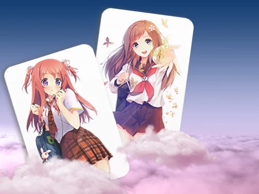 Play anime-girl-card-match - Free Online Game