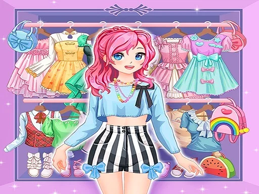 Play Anime Kawaii: Cute Dress Up Game - Free Online Game