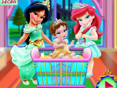 Play Baby Princesses Bedroom Decor - Free Online Game