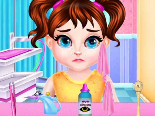 Play baby-taylor-eye-care - Free Online Game