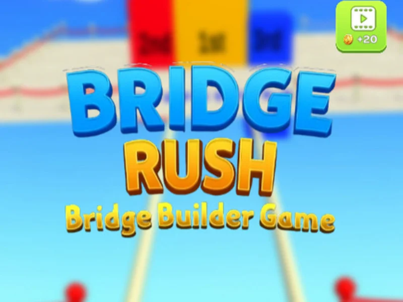 Play bridge-rush-bridge-builder-game - Free Online Game