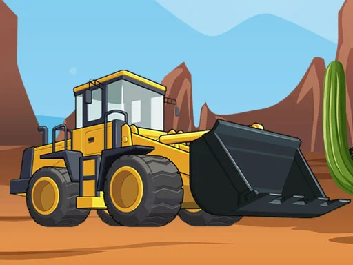 Play bulldozer-jigsaw - Free Online Game