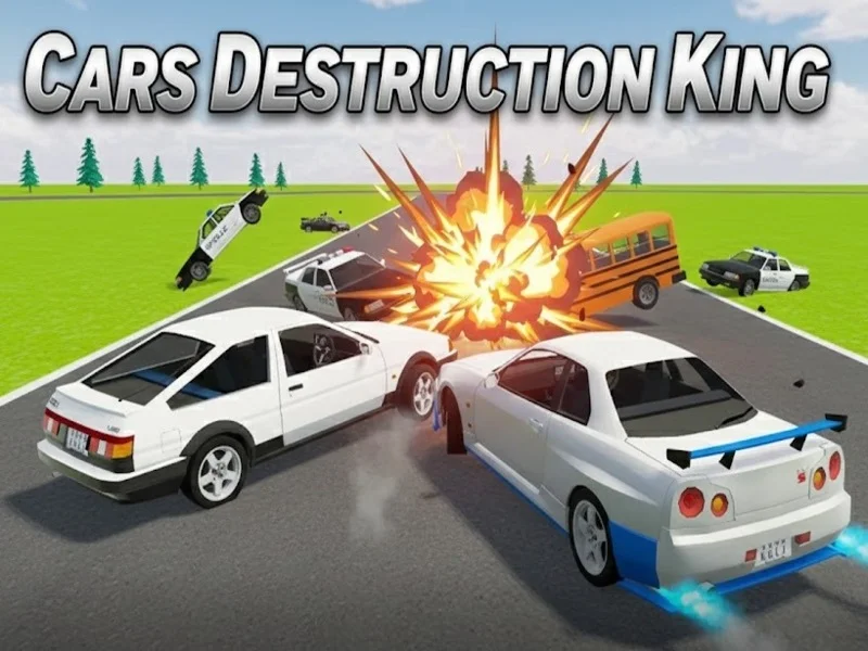 Play cars-destruction-king - Free Online Game
