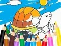 Play coloring-book-sunny-turtle - Free Online Game